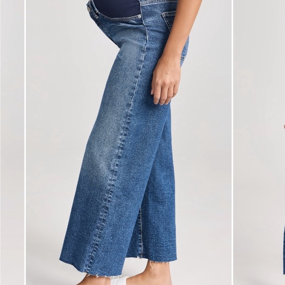 DL1961 Hepburn Maternity Wide Leg Jeans - Picture 3 of 5